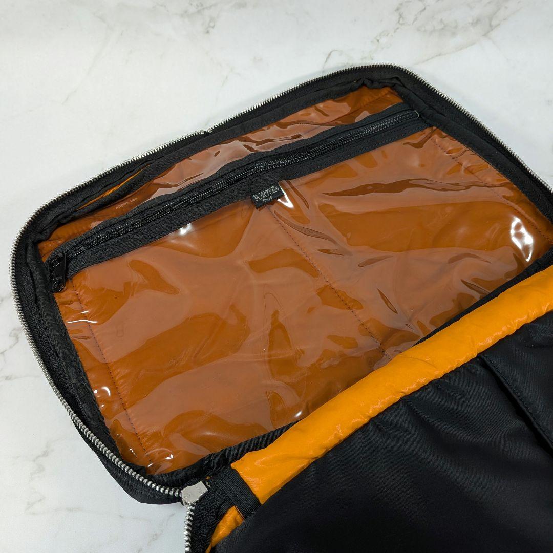 PORTER ポーター タンカー ショルダーバッグ (XL) ブラック ２層式