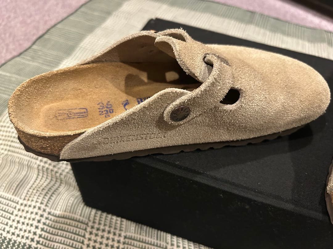 mi　Birkenstock ビルケンシュトック ボストン トープ 36