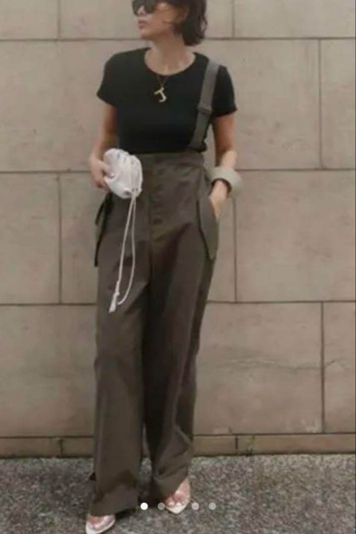 etre tokyoミリタリーサスペンダーパンツ