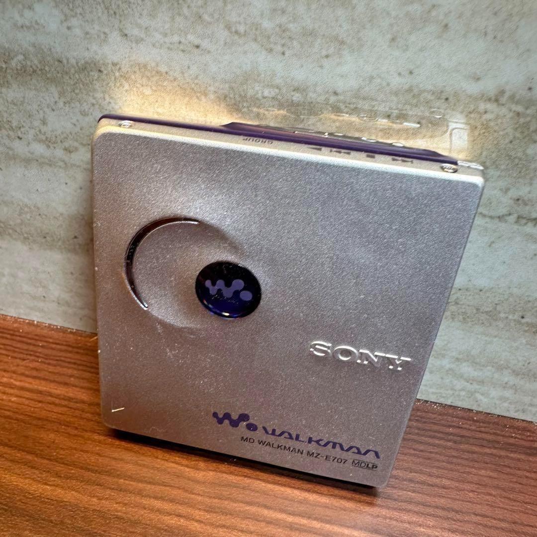 SONY MZ-E707 MD ウォークマン 美品 0360
