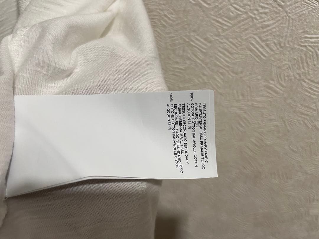 イタリア製 Martin Margiela バック ドレープ カットソー