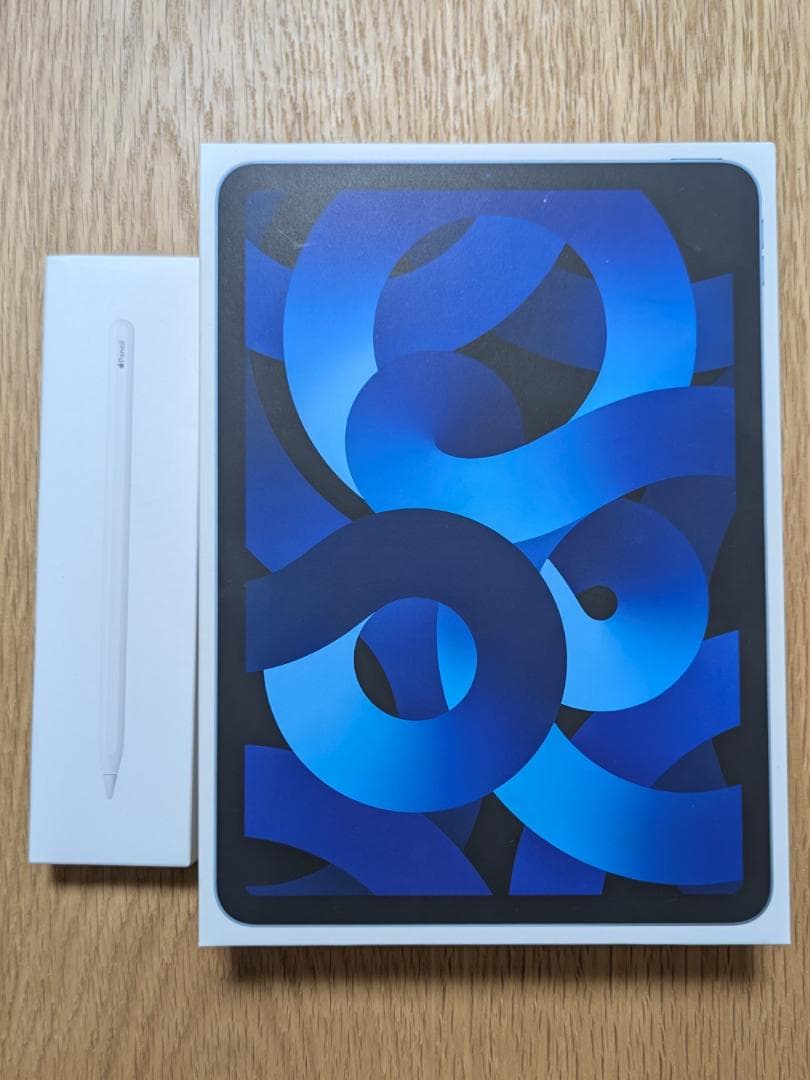 Apple iPad Air 第5世代 ブルー + Apple Pencil
