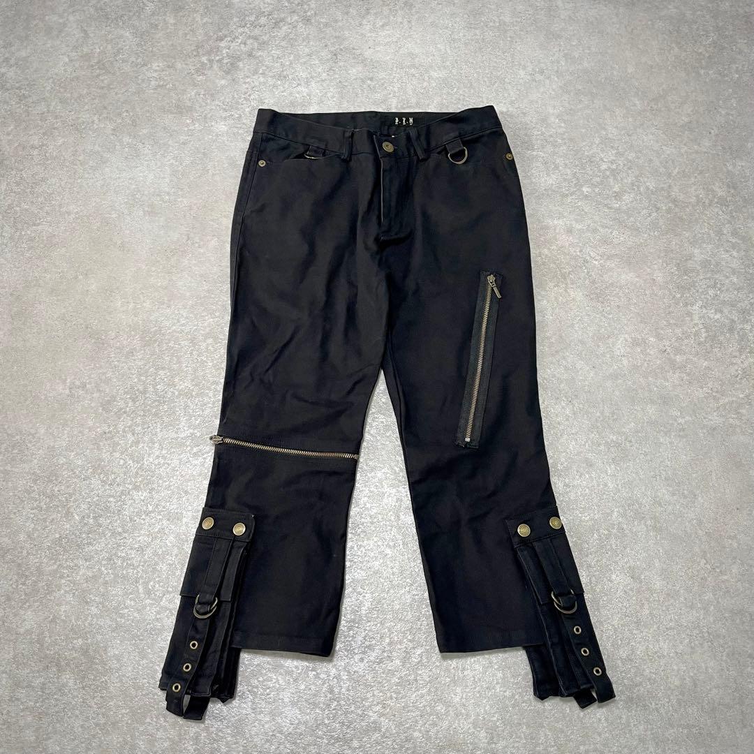 パンツ BLACK PEACE NOW gimmick pants