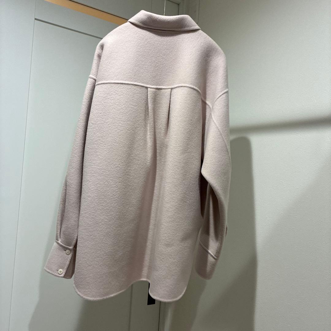 Wool Shirts Jacket トゥデイフル　36 ピンク