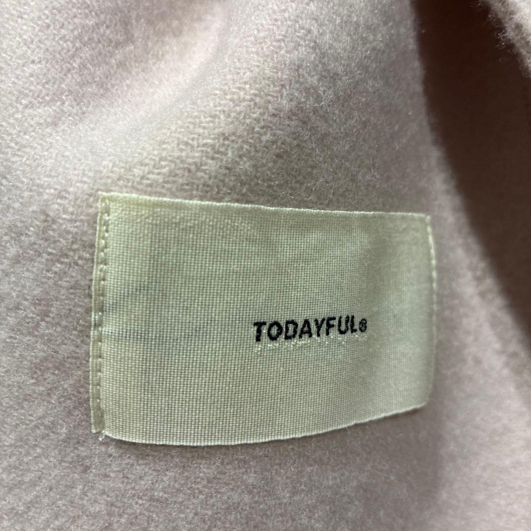 Wool Shirts Jacket トゥデイフル　36 ピンク