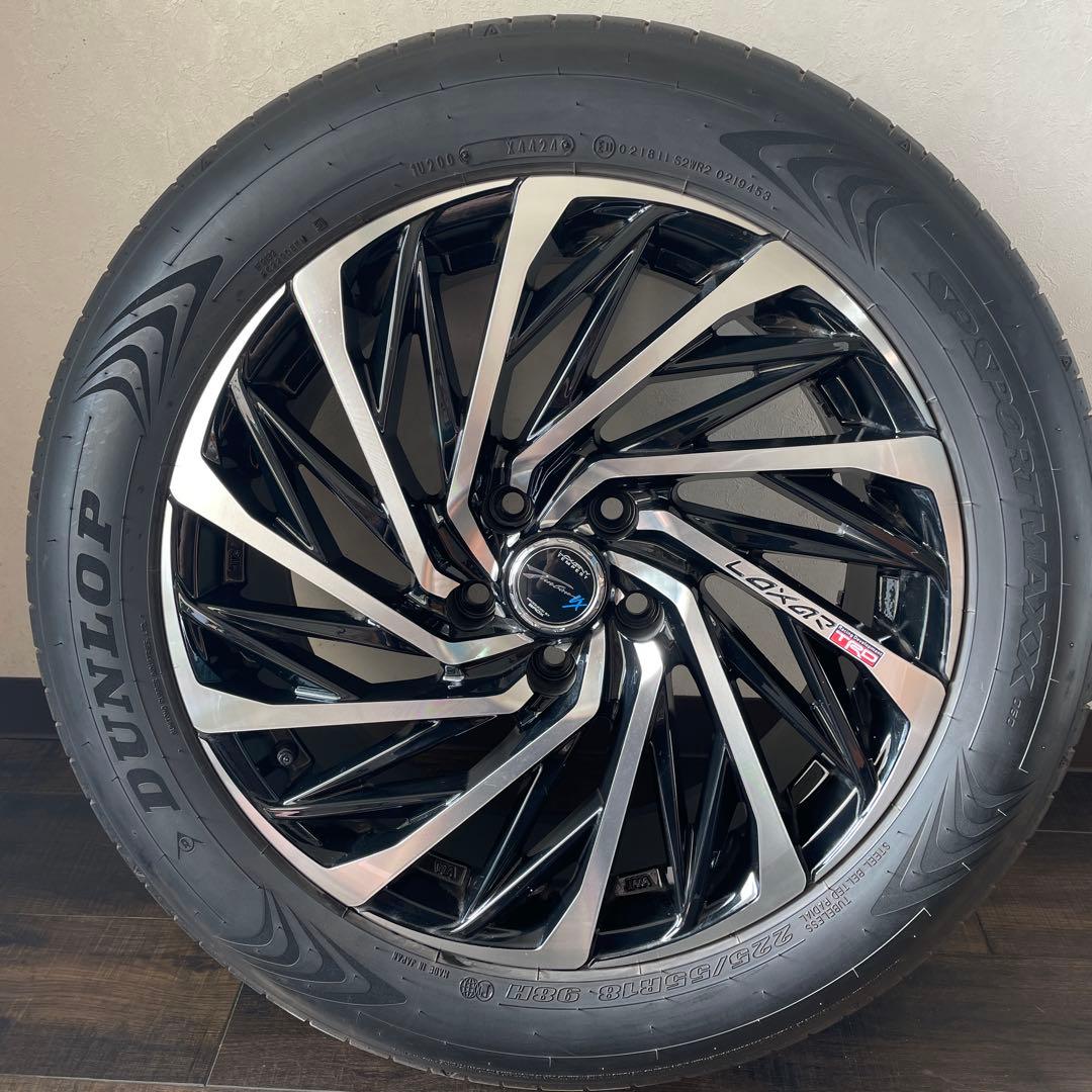 極美品：ロクサーニ テンペストタービンVX 18inホイールセット：送料込み‼️