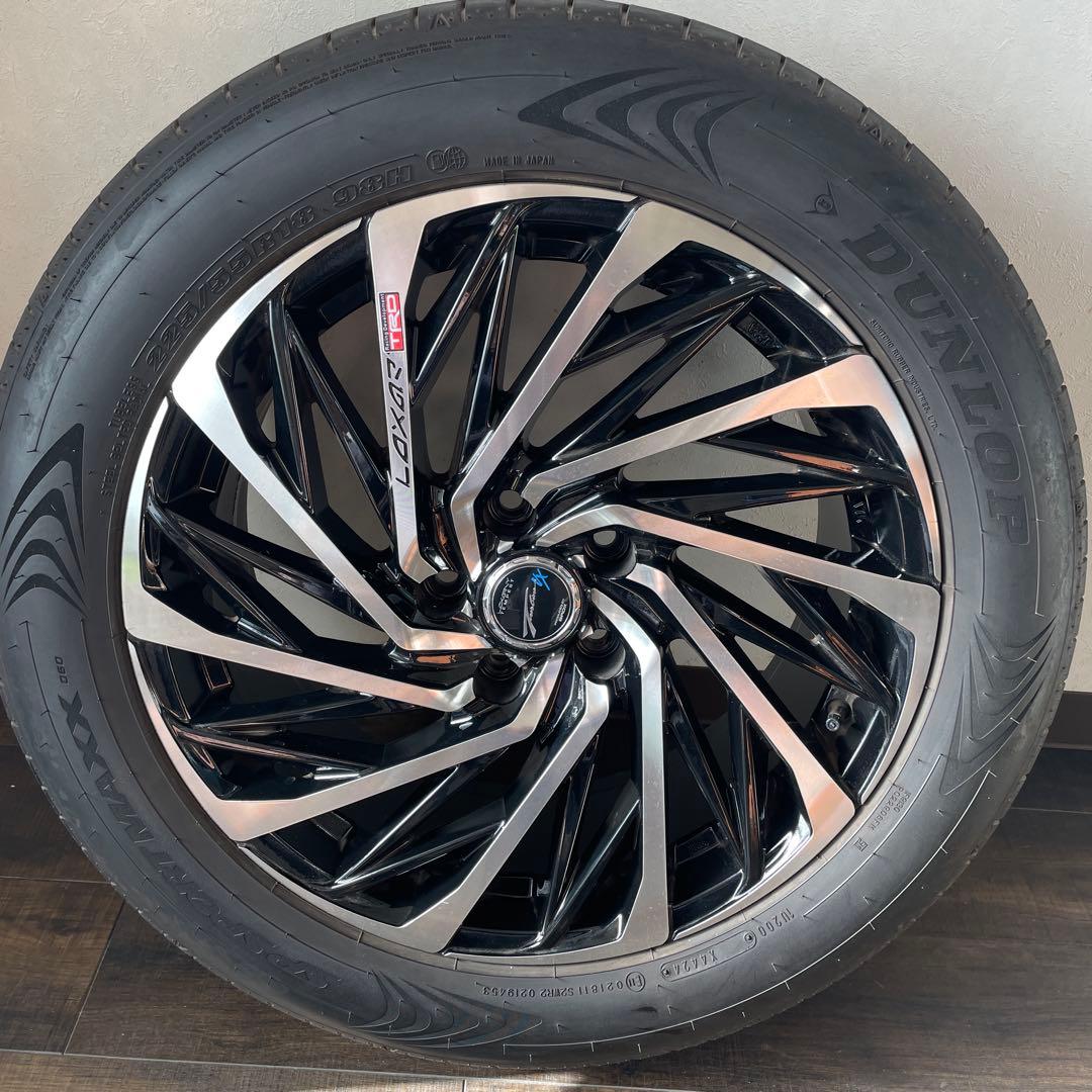 極美品：ロクサーニ テンペストタービンVX 18inホイールセット：送料込み‼️