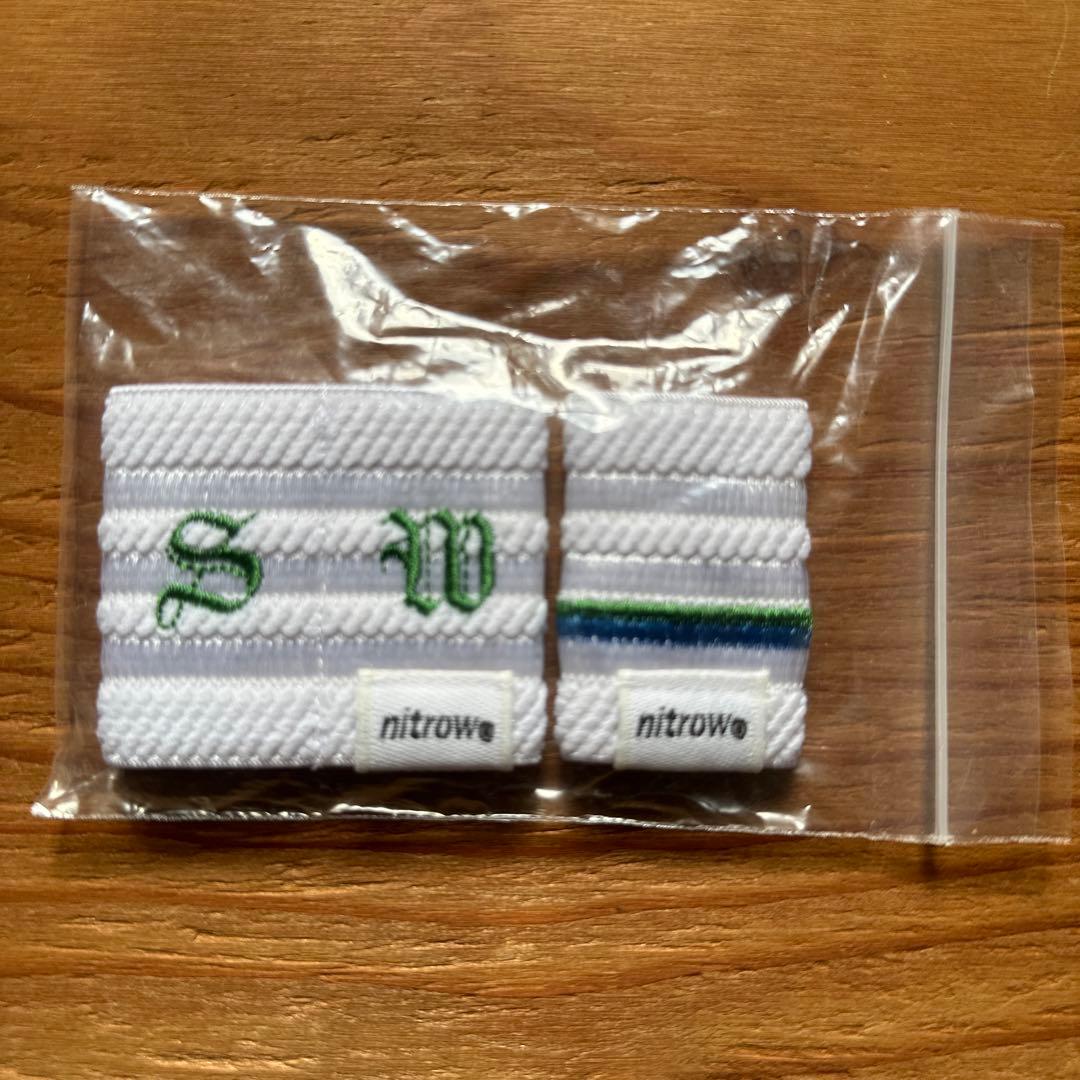 nitrow フィンガーバンド　白　新品未使用　S-WORD NITRAID