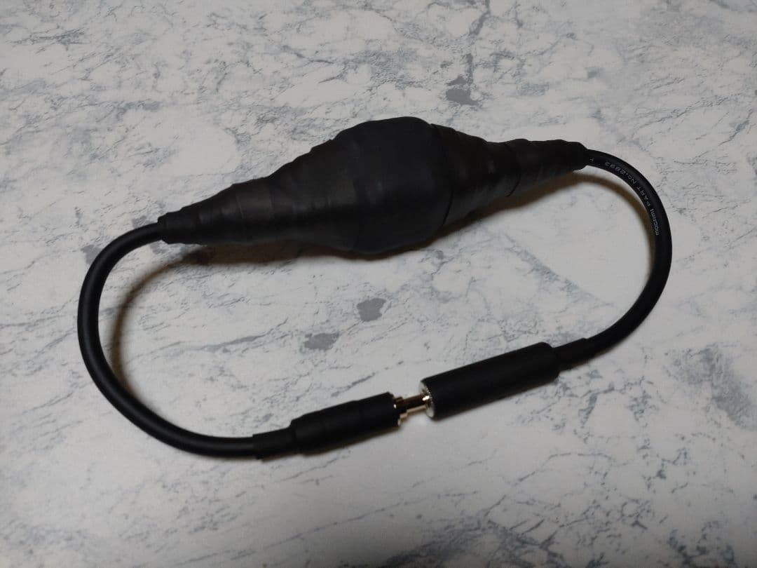 【最新作】400段式カタパルト搭載　3.5mm3極メス-オス　約40cm