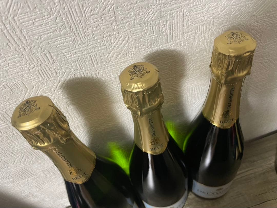 DELAMOTTE シャンパン ブリュット 750ml お得な3本セット