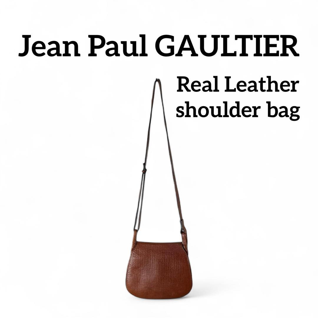 【超激レア】 Jean Paul GAULTIER ゴルチエ 本革 バッグ 美品