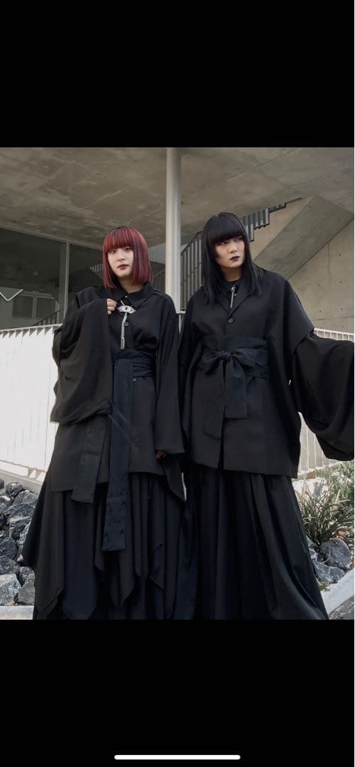 ノットコンベンショナルornament Obi jacketkimonoシャツ