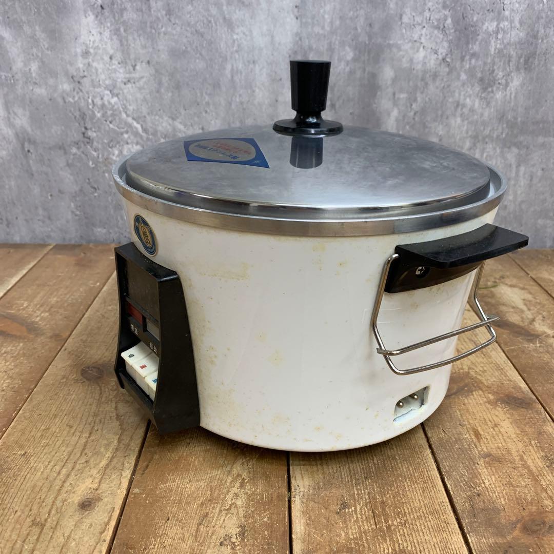 B-壁 【希少・昭和レトロ】ナショナル（松下電器）炊飯器 5合炊き