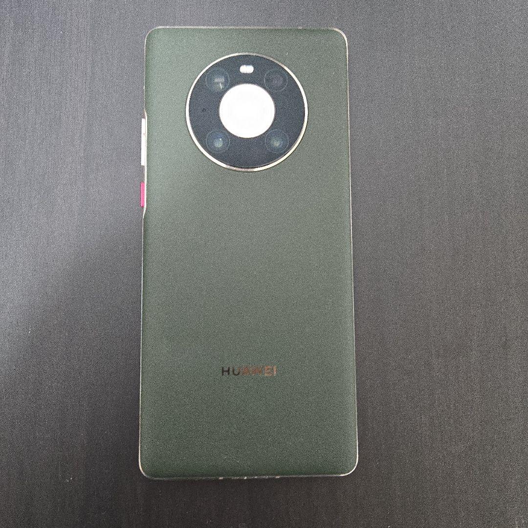 HUAWEI Mate 40 Pro 本体 グリーン/ ヴィーガンレザー