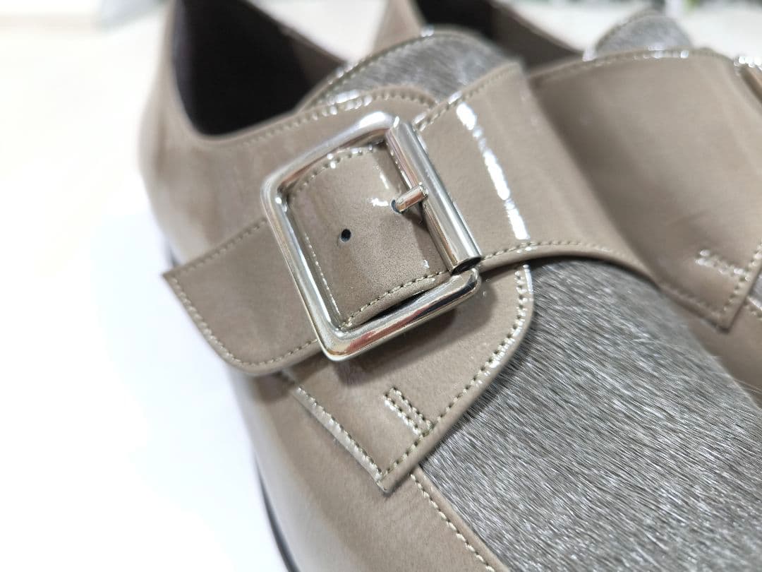 【2足セット】卑弥呼　26cm　モンクストラップシューズ