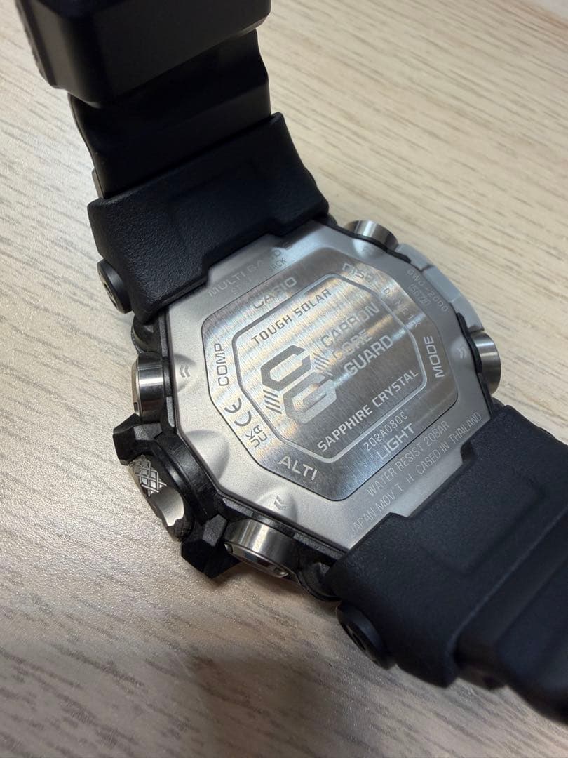 G-SHOCKマッドマスター ソーラー電波 GWG-2000-1A1JF