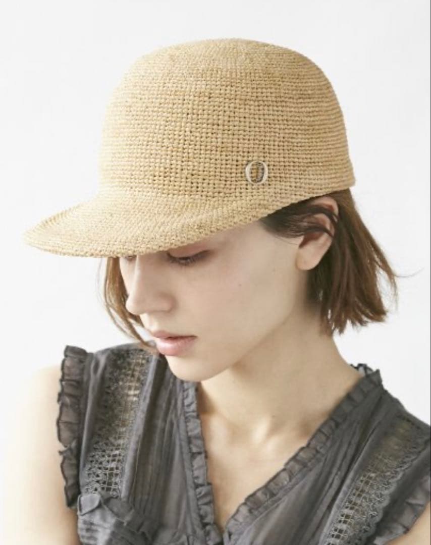 【人気完売】Chapeau d' O MixRaffia Crochet Cap