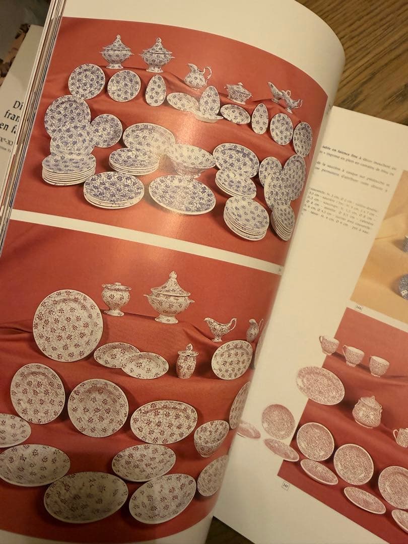 Dînettes françaises フランス陶器おままごとデイネット本2冊