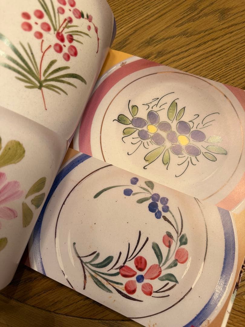 Dînettes françaises フランス陶器おままごとデイネット本2冊