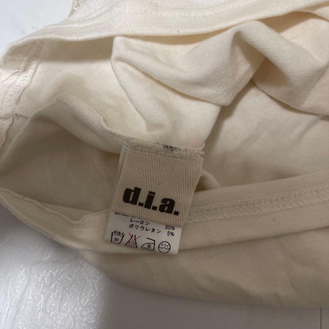 d.i.a. ダイヤ ワンピース ベアトップ 豹柄　レース ギャル ミニワンピ