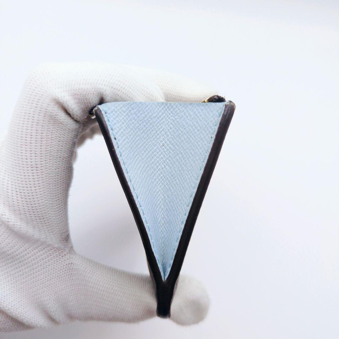 美品✨ルイヴィトン モノグラム フラグメントケース ポルトカルト ロミー ブルー