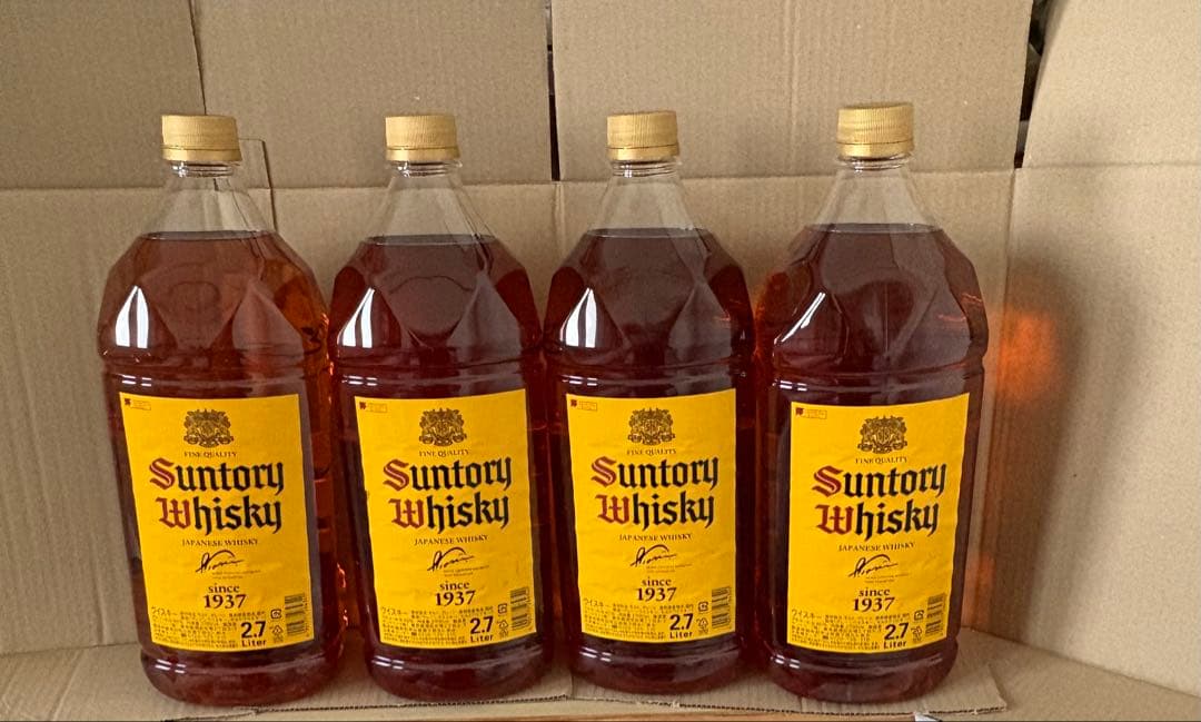 サントリーウイスキー 2.7L 4本セット
