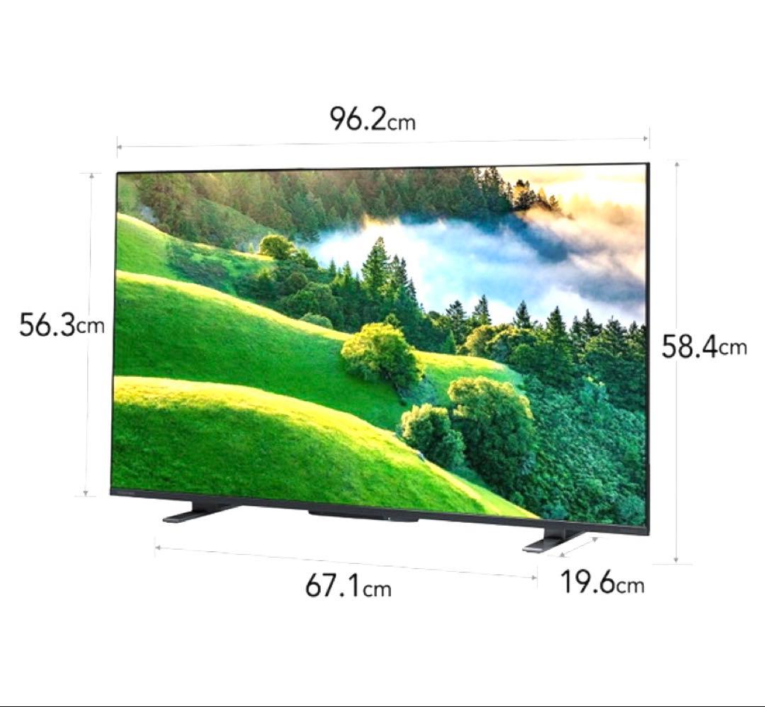 TOSHIBA REGZA 43M550L 4K液晶テレビ