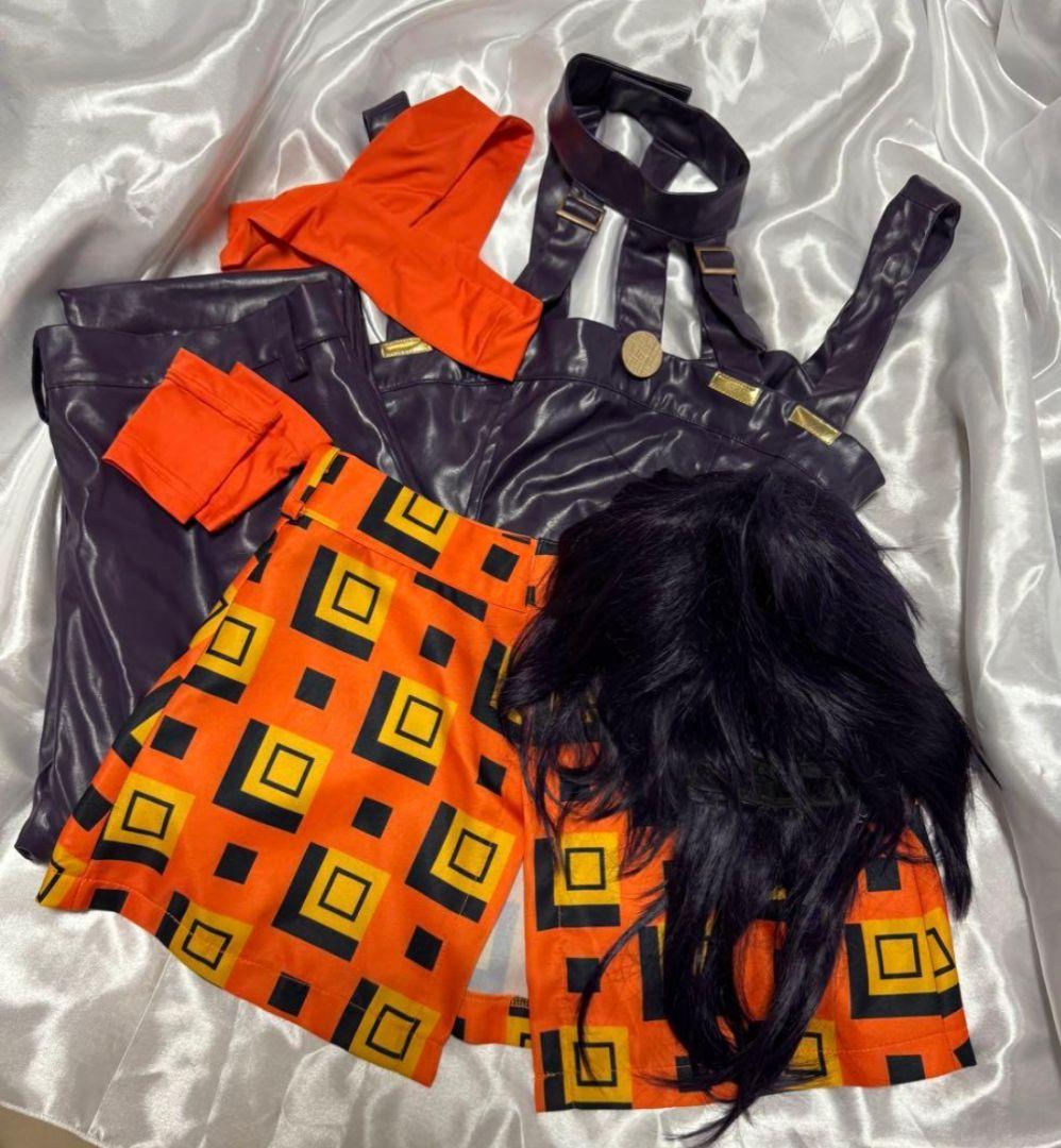 ジョジョの奇妙な冒険　ナランチャ　コスプレ ジョジョ ウィッグ