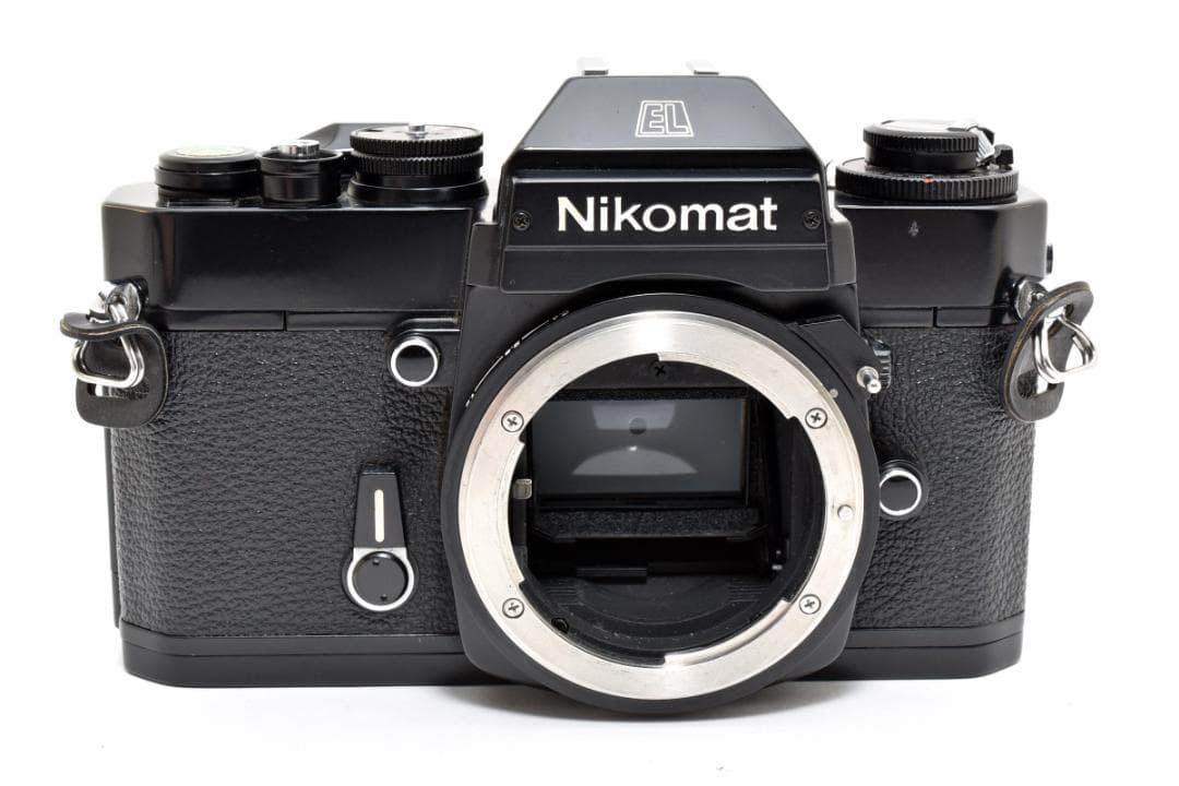 美品 NIKON Nikomat EL ブラック モルト新品交換済 H302