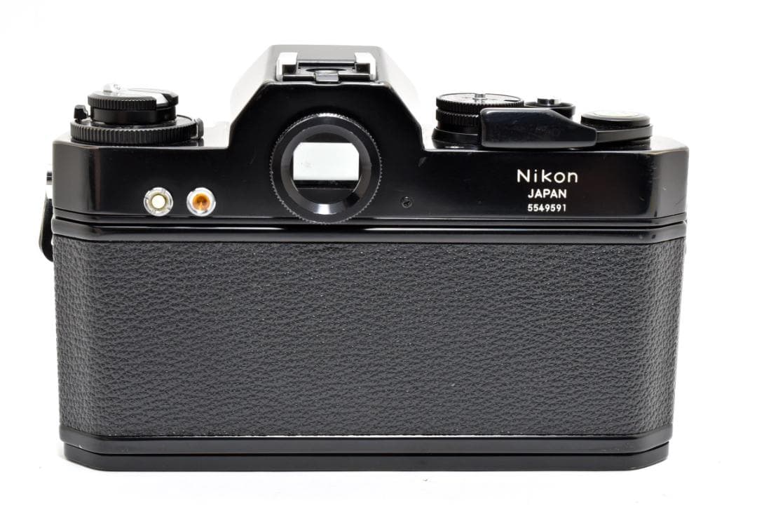美品 NIKON Nikomat EL ブラック モルト新品交換済 H302