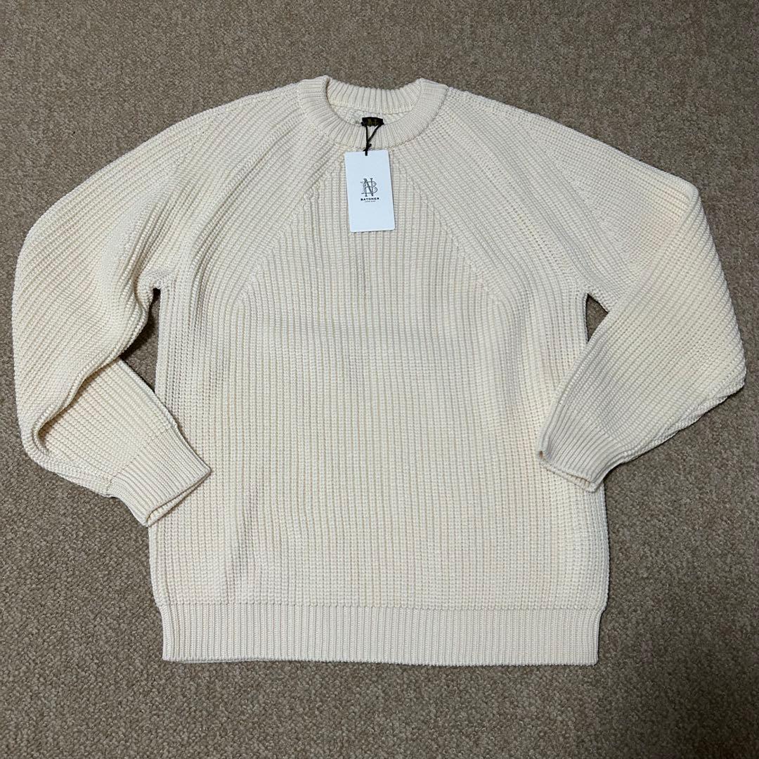 BATONER バトナー　セーター　丸首シグネチャー　3号