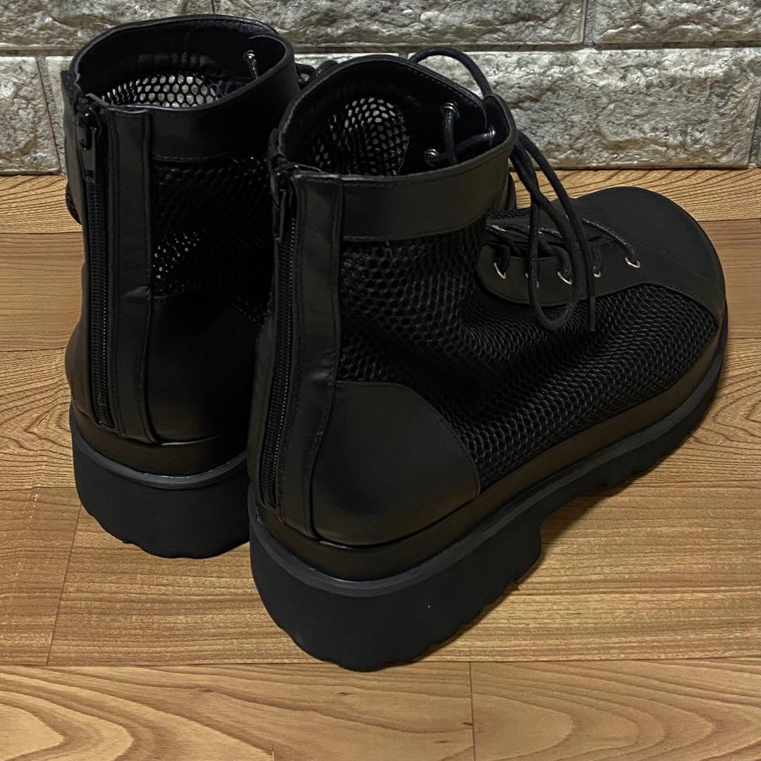 新品未使用　Ellno Loset エルノロゼット　メッシュブーツサンダル