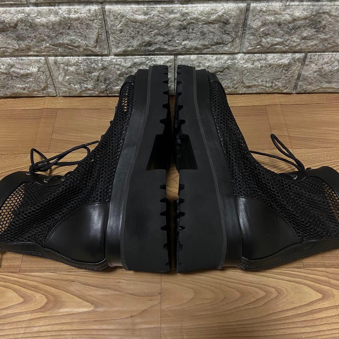 新品未使用　Ellno Loset エルノロゼット　メッシュブーツサンダル