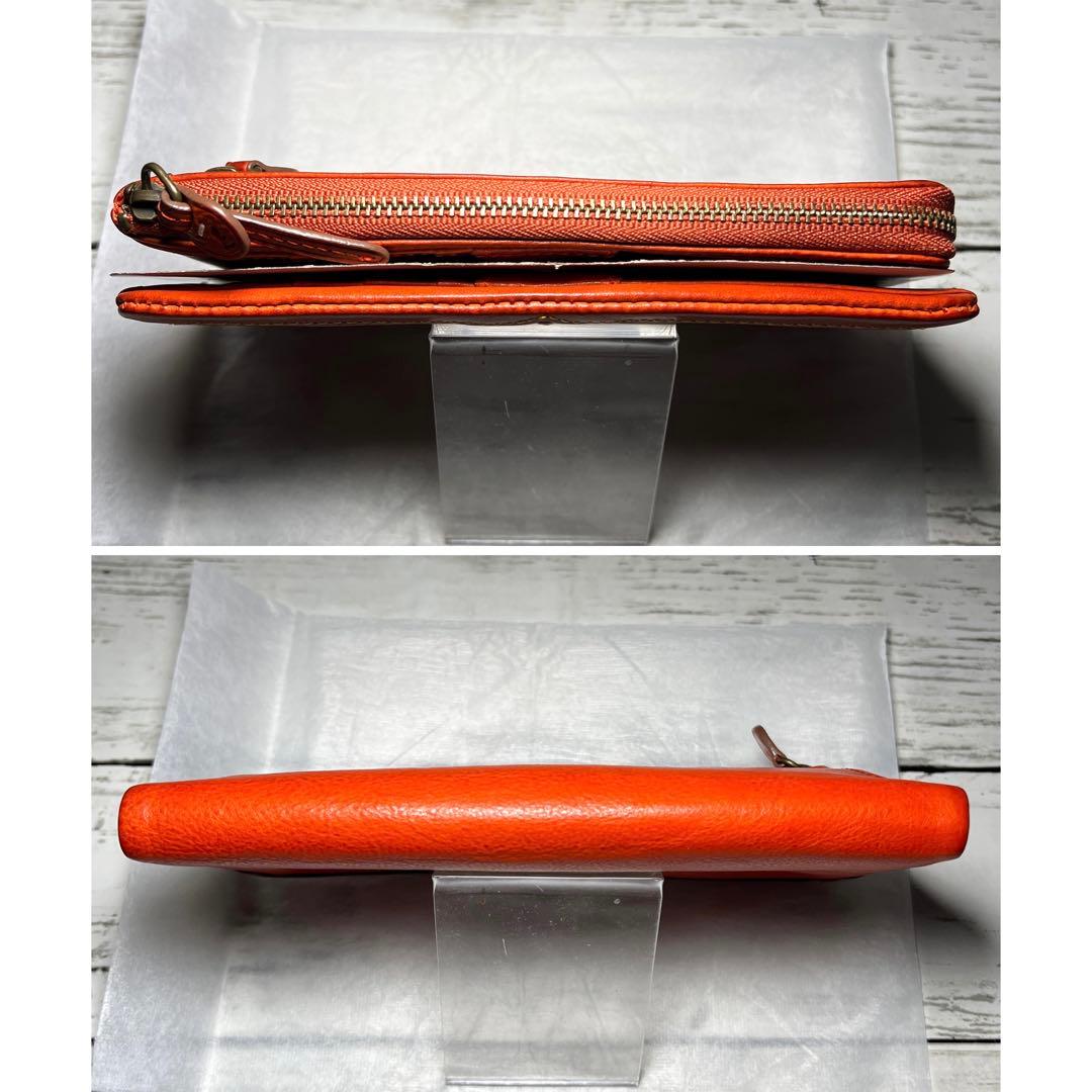 くまちゃん✨Dakotaダコタ 二つ折り長財布ハーヴェスト本革多収納レザー