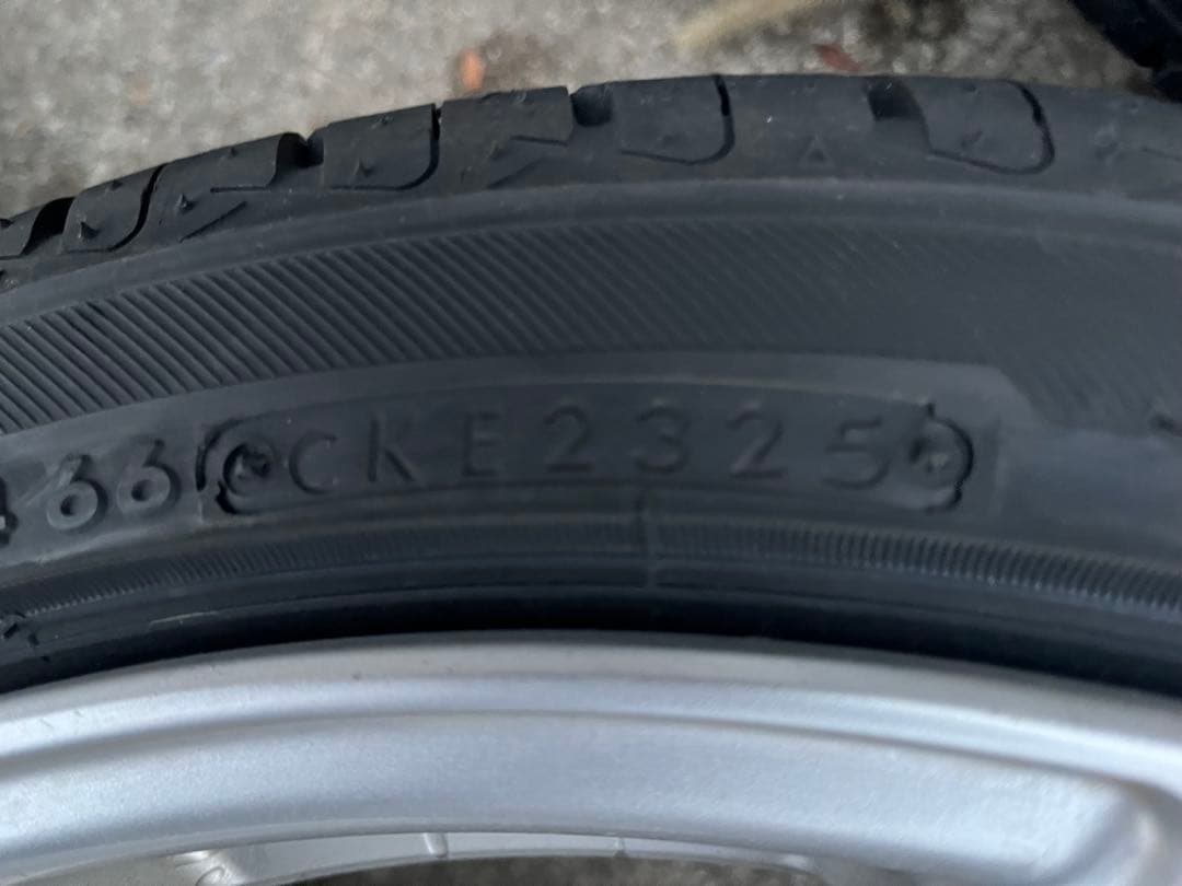 ⭐︎122213⭐︎①2025年製造！215/40R18タイヤアルミセット1本