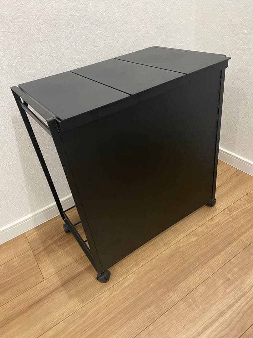 tower ブラック ごみ箱 キャスター付き