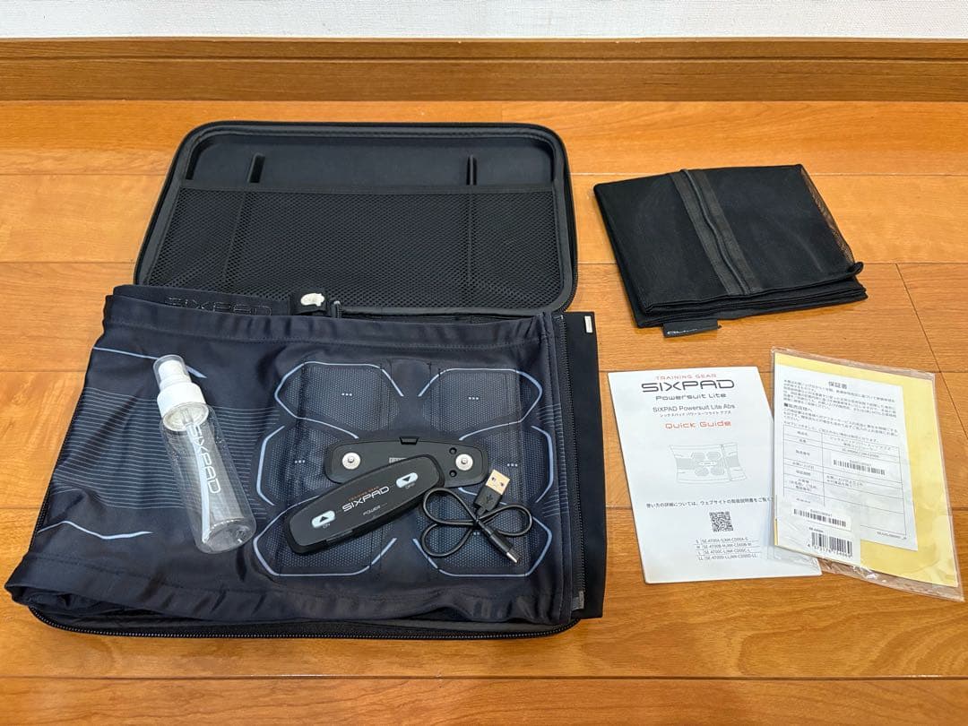 SIXPAD Powersuit ブラックMサイズ