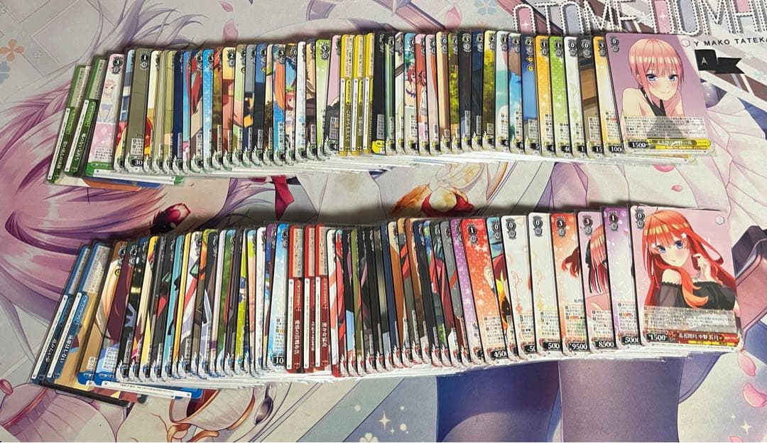 ヴァイスシュヴァルツ　五等分の花嫁4コン　トライアルデッキセミ4コン　セット