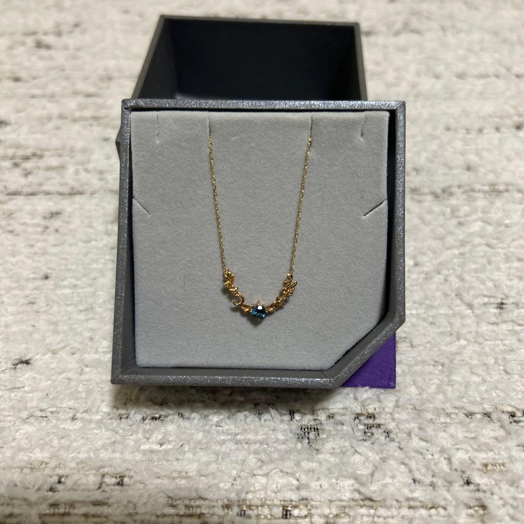 スタージュエリー　k10 ブルートパーズネックレス