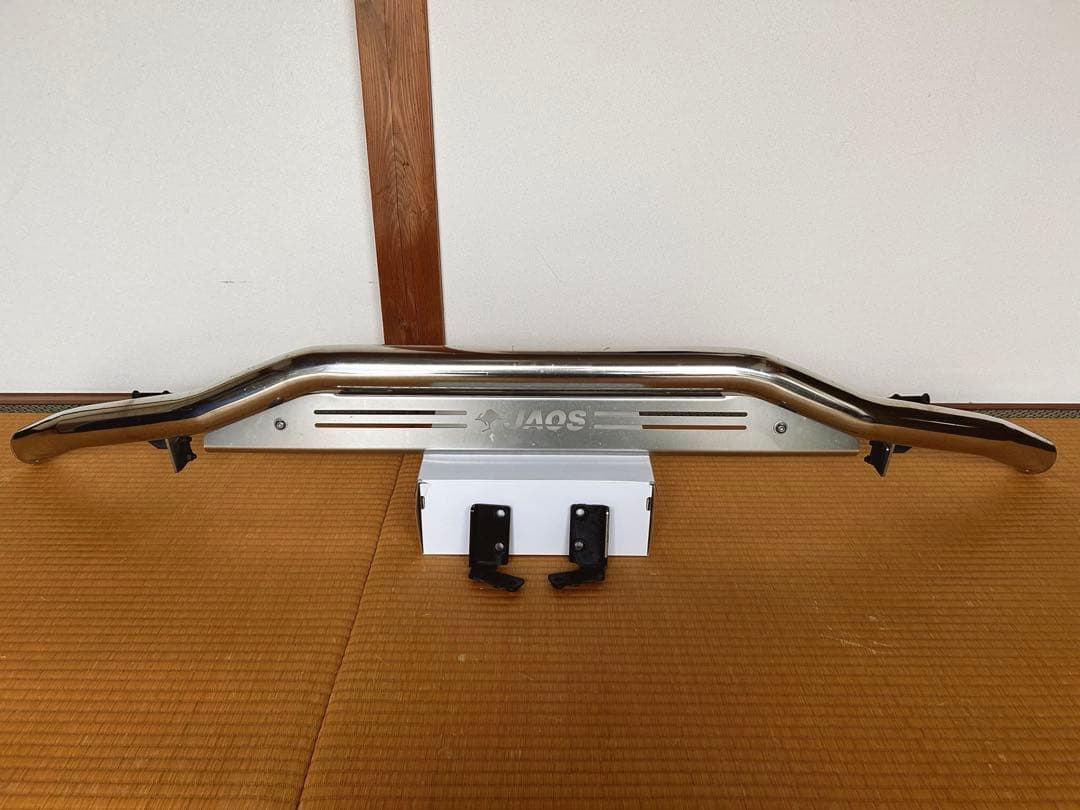 三菱 デリカD5 前期　フロントアンダーガード　スキッドバー　JAOS