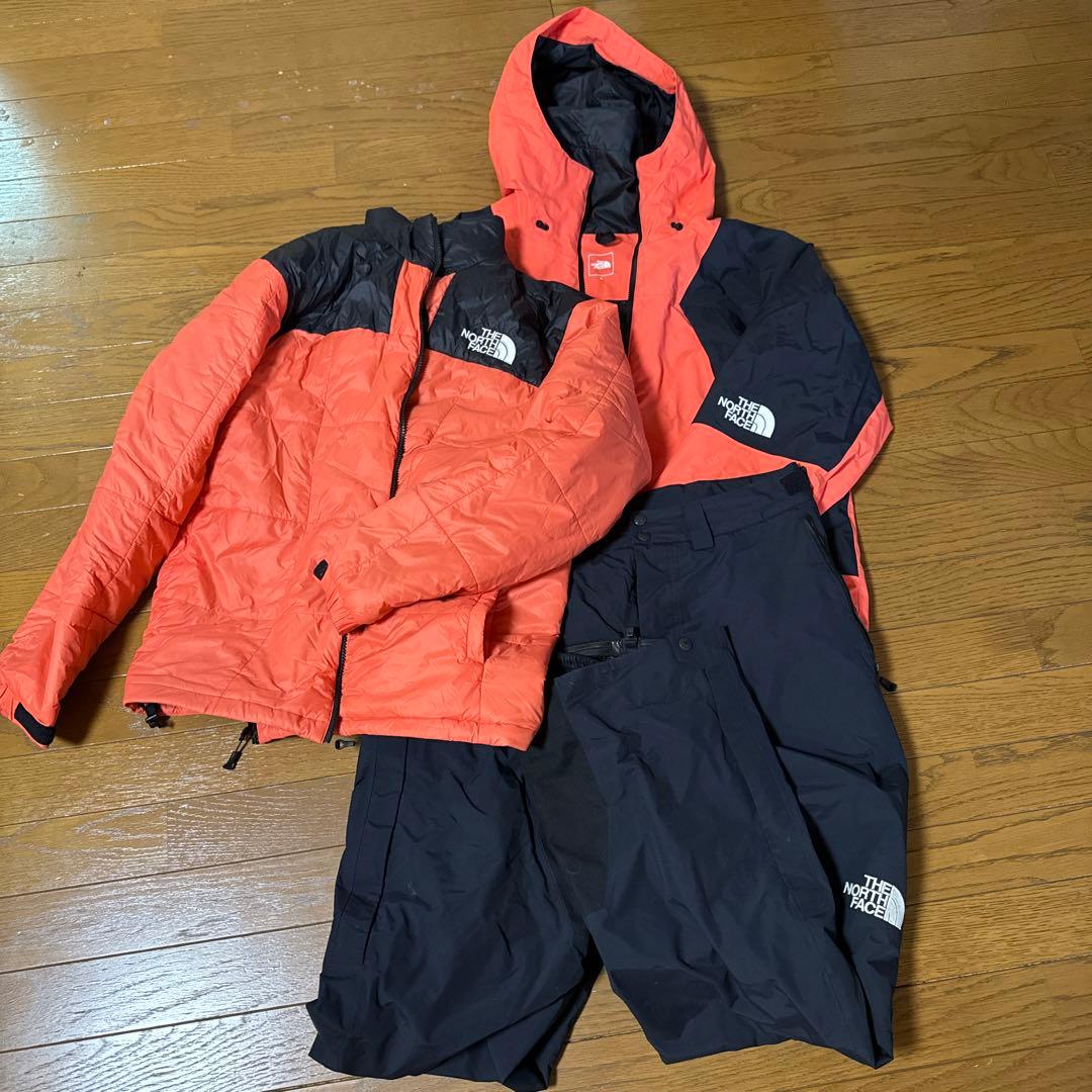 ノースフェイス　スノーウェア上下セット