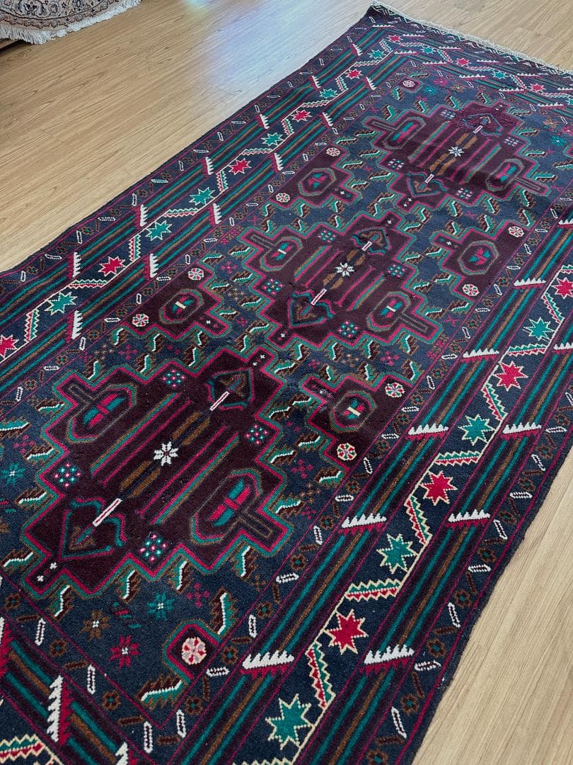 ヴィンテージラグ　トライバルラグ