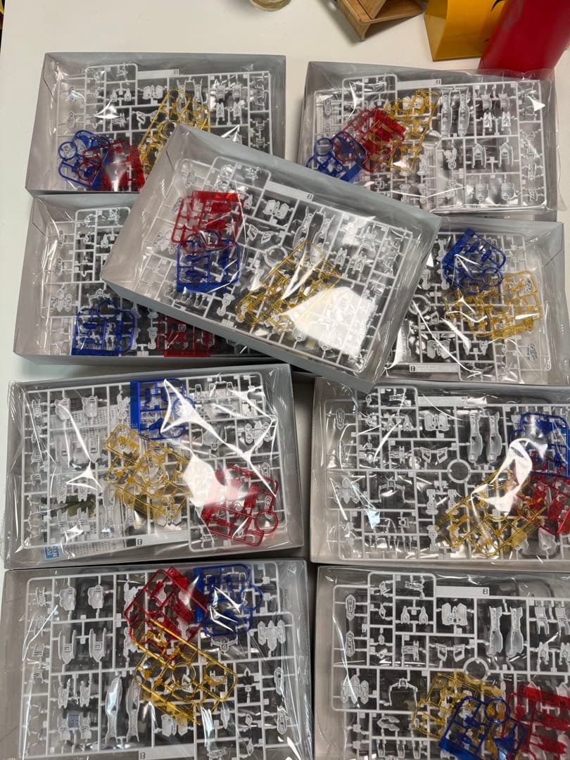 9点セートHG ガンダムバルバトス ソリッドクリア 1/144