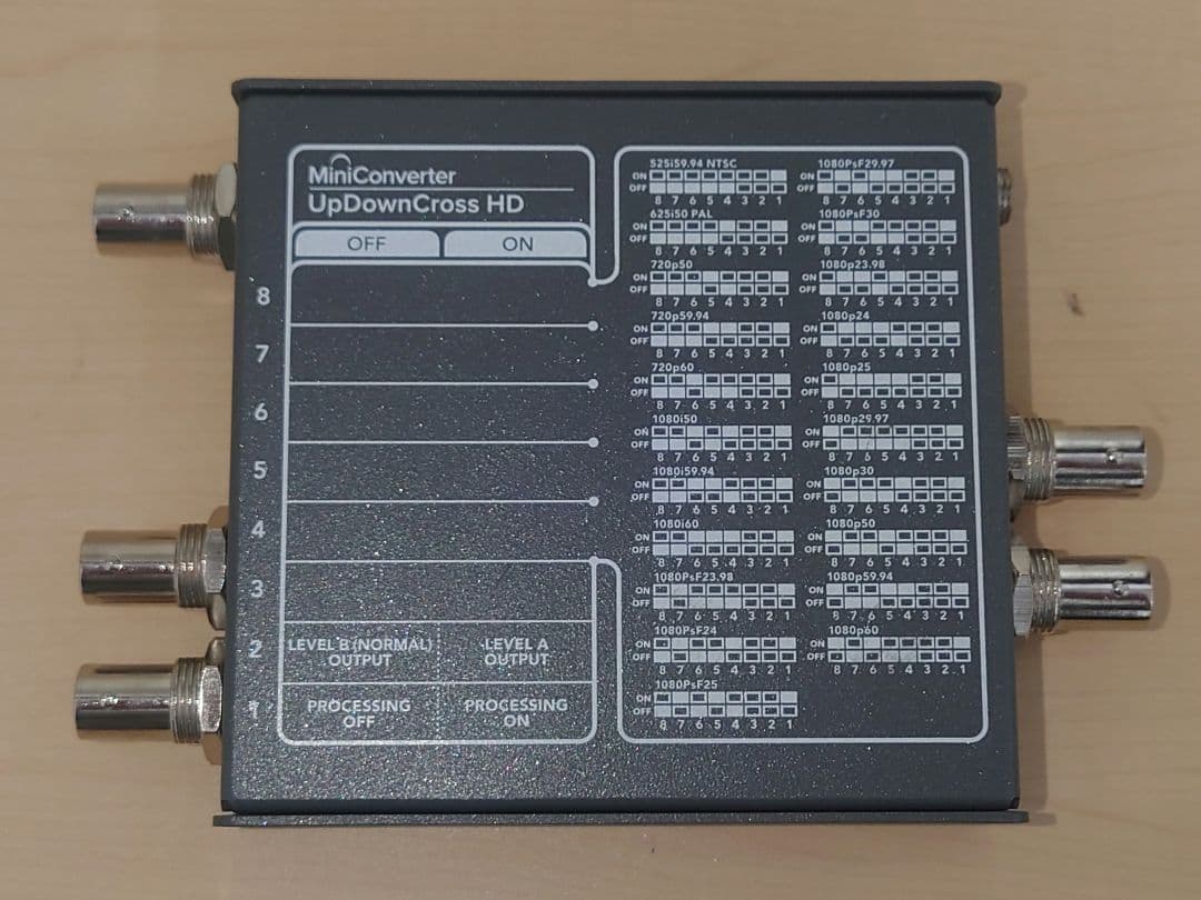 【動作良好】BMD Mini Converter UpDownCross HD