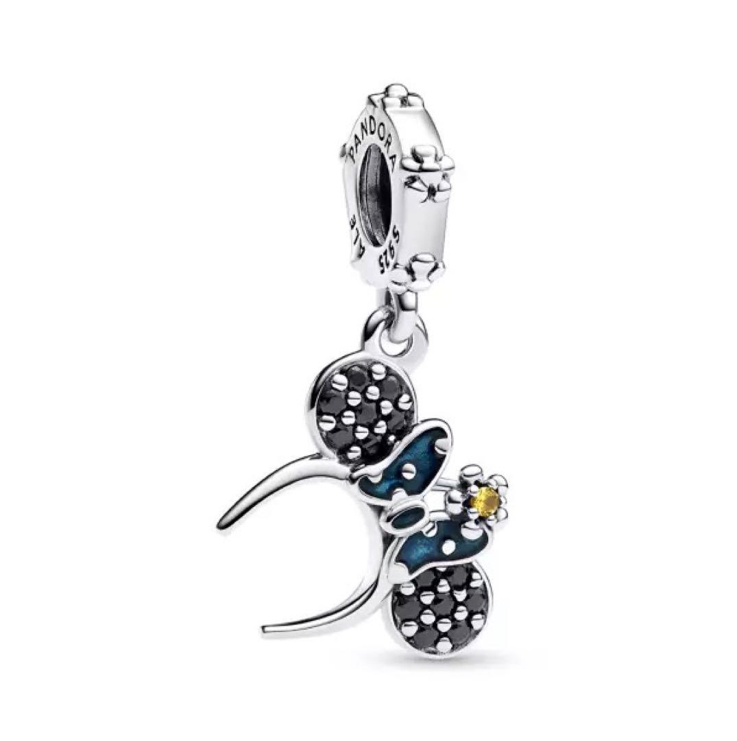 新品　海外限定Pandora ディズニーパンドラ　 ミニーカチューシャ　フラワー