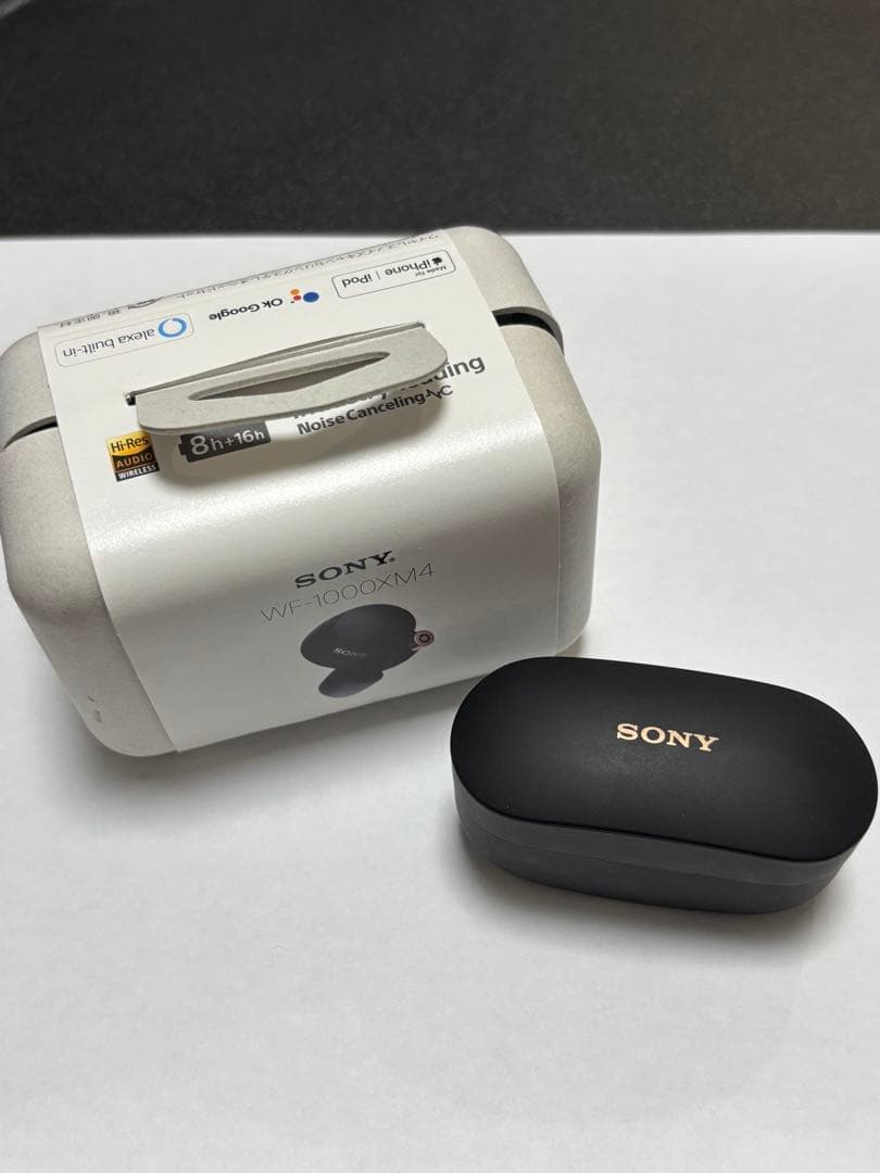 SONY WF-1000XM4 ブラック ワイヤレスイヤホン