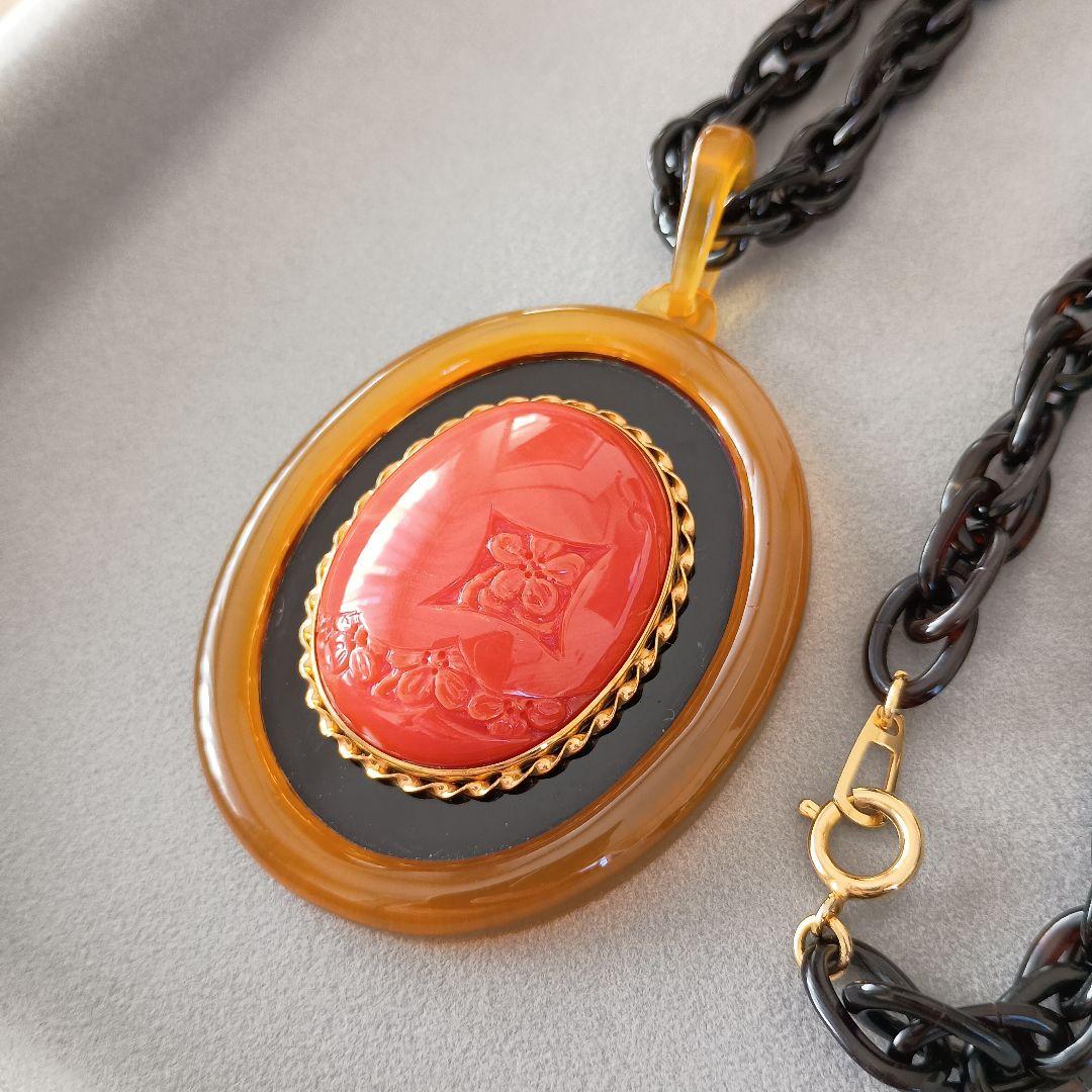 T*I様 鼈甲 べっ甲 本鼈甲 骨董 アクセサリー ネックレス ペンダント 首飾