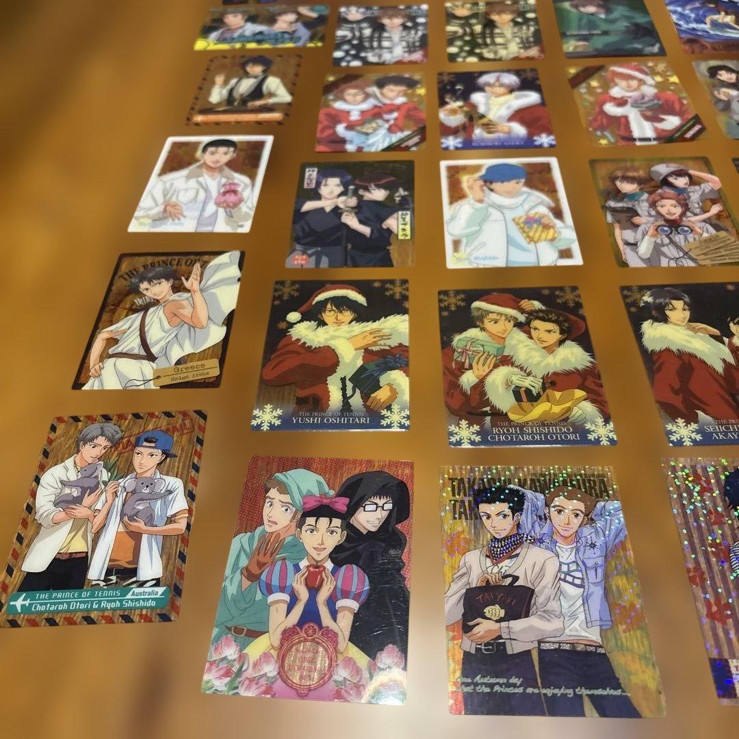 テニスの王子様 シャイニングクリアカード 47枚セット まとめ売り 越前リョーマ