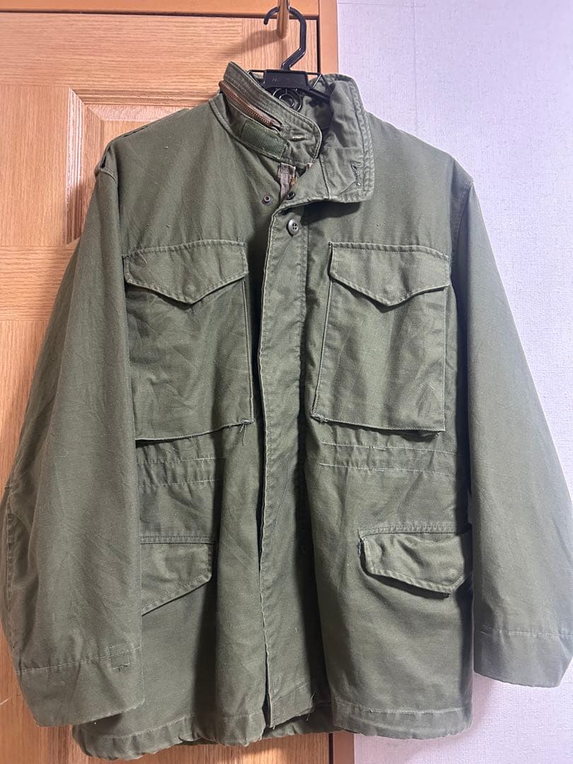 T*3様 80s米軍U.S.ARMY M-65 フィールドジャケット S-S ラ