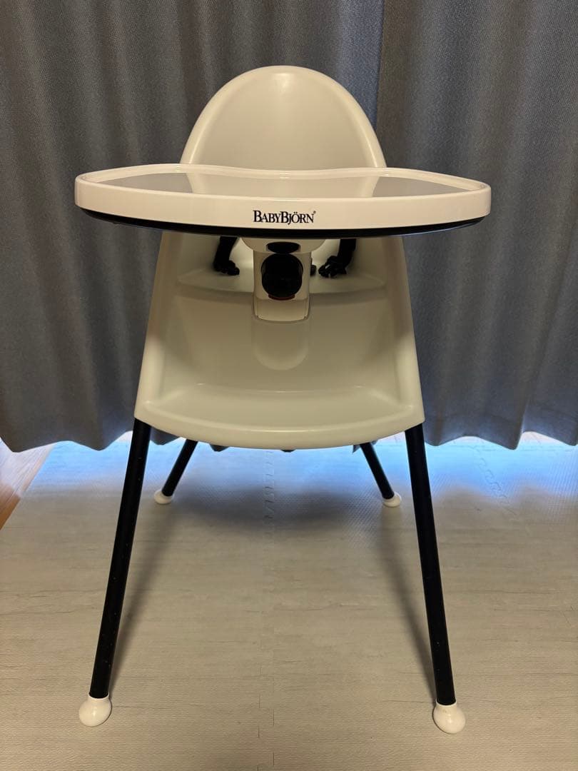 BabyBjorn ハイチェア ホワイト ベルト付き